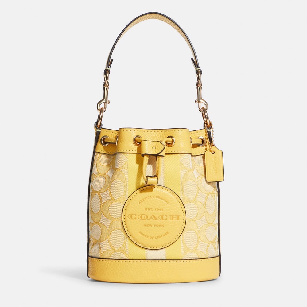 Coach Mini Dempsey Bucket Bag